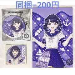 江ノ島　トレジャーカフェ　福丸小糸　缶バッジ　ポストカード　ステッカー
