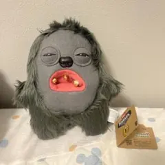 FUGGLER ファグラーぬいぐるみ　黒　グレー　金歯　GiGO限定　プライズ