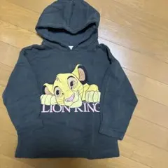 ZARA ディズニーライオンキング　シンバ裏起毛パーカー新品未使用　116サイズ