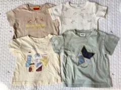 【4枚セット】美品あり⭐︎90 半袖Tシャツ　ブリーズ　バースデイ