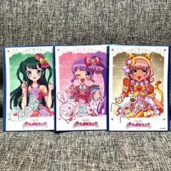 プリティーシリーズ　真中のん　月川ちり　太陽ペッパー　限定　ブロマイド