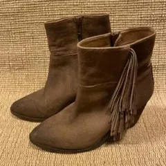 JEFFREY CAMPBELLジェフリーキャンベル フリンジショートブーツ美品のサムネイル