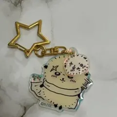 韓国　ちいかわ　キーホルダー　ラッコ　先生
