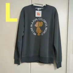 L　トムとジェリー　スウェット　トレーナー　メンズ　レディース　新品未使用