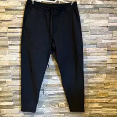 美品⭐️UNIQLO ユニクロ⭐️ブラックジョガーパンツ　メンズXL