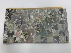高級　袋帯 正絹　六通柄　桜　草花文様　金銀糸　432cm