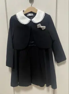 sakura ショパン 120cm 紺 女の子 スーツ 入園式 卒園式