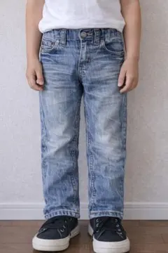 キッズ 110 デニムパンツ ライトブルー 男の子