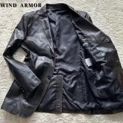 【鹿革】ウインドアーマー レザージャケット コート ブラック Mサイズ ニチワ Yahoo!オークション -「ニチワレザージャケット」の落札相場