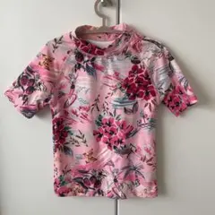 女の子向けセパレート水着 110cm ピンク