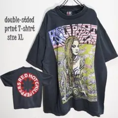 【新品】ビンテージ加工 バンドTシャツ　XL　レッドホットチリペッパーズのサムネイル