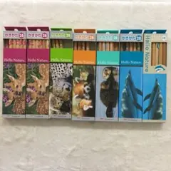 ＊新品未使用＊ トンボ鉛筆 ハローネイチャー 2B えんぴつ 56本セットのサムネイル