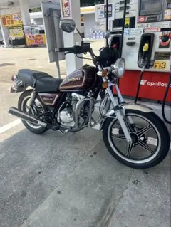 SUZUKI GN125 用マフラー メーカー、ワンスター メガホン - メルカリ