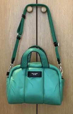 Kate Spade グリーン ショルダーバッグ