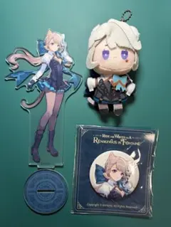 原神　リネット　アクスタ　マスコット　缶バッジ　まとめ売り　原神fes