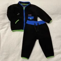 GAP フリース セットアップ ブラック ベビー 12m 18m