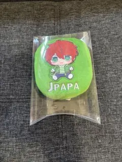 カラフルピーチ　　アップリケポーチ　じゃパパ