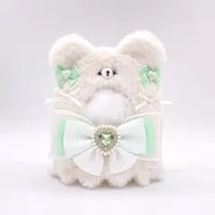 10cmぬい服┊おばけくま/「№161」 着ぐるみ おすわり