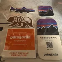 パタゴニア ステッカーセット５枚