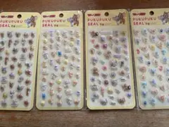 トムとジェリー　ぷくぷくシール　4種セット　【新品未開封】