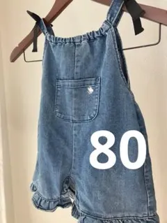 POLO Baby デニム ジャンバースカートロンパース 80cm