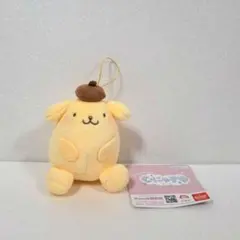 サンリオキャラクターズ むにゃすや ぬいぐるみマスコット ポムポムプリン