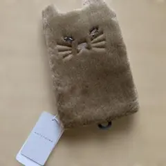 【新品未使用】アンテプリマ　キャットモチーフ　フィンガーレスグロー　ベージュ