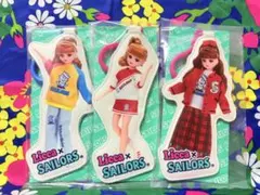 リカちゃんくじ ダイカットキーチェーン 3個セット