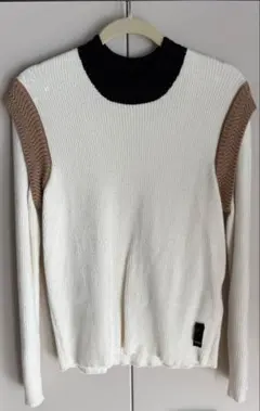 FENDI リブ編みニットセーター