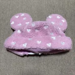 ミッキーマウス ハート模様 ピンク帽子のサムネイル
