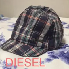 DIESEL チェックキャップ キッズ 七夕セ-ル☆のサムネイル