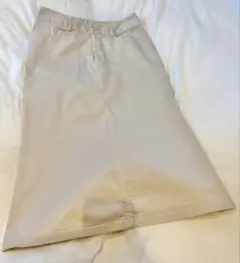 【23区】ベージュ タイトロングスカート