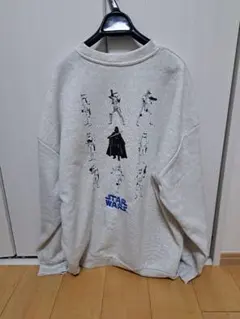 新品♪スターウォーズ/STAR WARSダースベイダープリントスウェットLサイズ