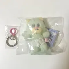 スリーピーテディ　キーホルダー　ミント