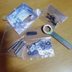 ステンレス製 ネジ ワッシャー セット L字金具　ネジ色々