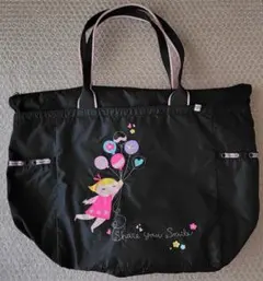 レスポ イッツアスモールワールド コラボ トートバッグ