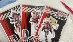魔法少女リリカルなのは ラウンドワン限定 アクリルスタンド 3個セット