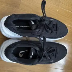 NIKE スニーカー 25cm ブラック ホワイト