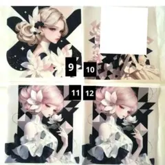 ハンドメイドオーダー用 女の子パネル生地④ 4枚 - メルカリ