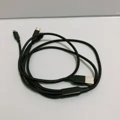 3in1USBケーブル ブラック