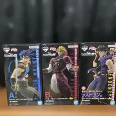ジョジョの奇妙な冒険一番くじ ファントムブラッド＆戦闘潮流フィギュア3種