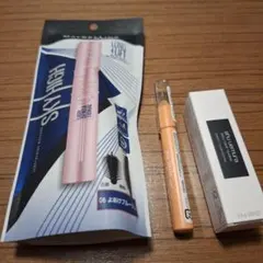 メイベリン　スカイハイ 06よあけブルージュ　他コスメまとめ売り