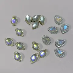即購入⭕️ ネイルパーツ 合金 まとめ売り 18個