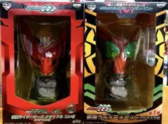 仮面ライダーオーズ BIGサイズソフビマスクディスプレイ 一番くじ