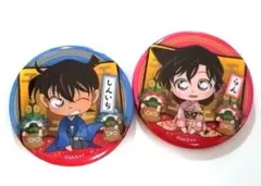 名探偵コナン 毛利蘭 新年のご挨拶 ねずみ 缶バッジ 2点 名探偵コナン NewDays 新年のご挨拶 ねずみ 缶バッジ 工藤新一 毛利蘭