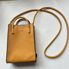 MACARONIC STYLE スマホショルダーバッグ イエロー