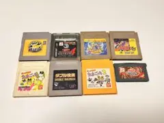 ゲームボーイソフト　８本セット