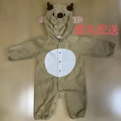 ベビー　クリスマス　トナカイ　ロンパース　カバーオール　コスチューム