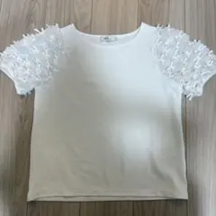 earth music&ecology 半袖 Tシャツ ホワイト Mのサムネイル