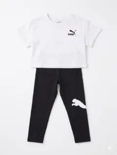 PUMA キッズ 女の子 スポーツウェア 3点セット 130 運動会